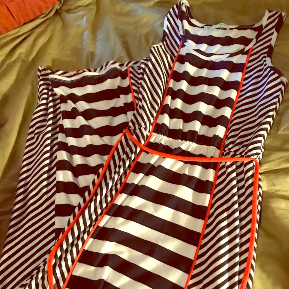 NWOT striped maxi dress
